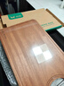 雙槍烏金檀菜板 百年齡整木砧案板家用切菜食品抗菌防霉實(shí)木40*27*2.5 曬單實(shí)拍圖