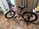 優(yōu)貝（RoyalBaby）兒童自行車(chē)男女童車(chē)腳踏車(chē)山地車(chē)6-7-10-12歲 小精靈20寸霞光粉 曬單實(shí)拍圖