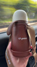 世喜保溫杯嬰幼兒小月齡寶寶便攜恒溫飲水學(xué)飲杯316L不銹鋼吸管水杯 保溫杯+ （摩卡棕）杯套-3.0 曬單實(shí)拍圖