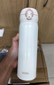 膳魔師（THERMOS）保溫杯500ml男女士?jì)和訉W(xué)生生日禮物JNL-502珍珠白 曬單實(shí)拍圖