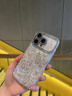 五鼠 FIVEMICE珍珠蝴蝶適用蘋(píng)果17promax手機殼iphone17新款水鉆鏡頭膜16plus氣囊防摔相機按鍵全包15女高級外殼 【白色珍珠蝴蝶】全包輕奢高光水鉆 iPhone 17 Pro  曬單實(shí)拍圖