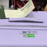 不萊玫行李箱拉桿箱旅行箱子大容量女學(xué)生男出國(guó)托運(yùn)26英寸密碼箱 紫色 曬單實(shí)拍圖