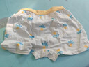 全棉時(shí)代兒童純棉內褲不夾PP不勒肚 2條裝 和平藍+樂(lè )高恐龍 110  曬單實(shí)拍圖