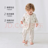 babylove嬰幼兒馬甲秋冬款薄夾棉新生兒保暖背心外穿百搭寶寶坎肩內搭 大吉大利-紫 66 cm 曬單實(shí)拍圖