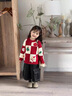 G.duck小黃鴨女童毛衣冬季加厚兒童冬裝女寶寶拜年服過(guò)年衣服打底衫上衣 拼色圣誕小熊 90 建議1~2歲【 80-90cm】cm 曬單實(shí)拍圖