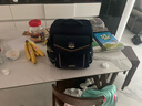 Walker Shop輕奢新款小學(xué)生書(shū)包1到6年級護脊減負男女孩背包英倫風(fēng)舒適雙肩包 藏藍色大號【推薦2-6年級】 默認尺寸 曬單實(shí)拍圖