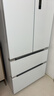 美的（Midea）508升法式多門(mén)四開(kāi)門(mén)一級能效雙系統雙循環(huán)除菌凈味國家補貼20%家用冰箱大容量BCD-508WTPZM(E)白 曬單實(shí)拍圖