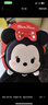 迪士尼（Disney）松松幼兒園兒童書(shū)包2-5歲可愛(ài)防走失出游背包 ST80082米妮紅色 曬單實(shí)拍圖