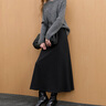 三彩2025冬季新款簡(jiǎn)約優(yōu)雅松緊腰半身裙氣質(zhì)通勤A(yíng)字裙長(cháng)裙M 深邃灰預售[付款15天內]發(fā) L 165/72A 曬單實(shí)拍圖