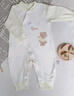 愛(ài)寶適嬰兒連體衣a類(lèi)純棉春秋寶寶衣服爬服外出服和尚服彩虹熊80cmT214 曬單實(shí)拍圖