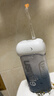 usmile笑容加沖牙器 洗牙器牙齒沖洗器 伸縮便攜式?jīng)_牙器C10S松煙墨2.0 生日禮物 曬單實(shí)拍圖