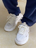 森馬男鞋春季2026新款厚底增高跑步鞋男士氣墊減震運動(dòng)鞋休閑老爹潮鞋 白 42 曬單實(shí)拍圖