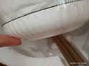 肅匠陶瓷餐具簡約盤子碗套裝純白釉下彩餐具套裝釉下彩碗碟套裝微波爐 山田16件套(4碗4盤4勺4筷) 16頭 曬單實(shí)拍圖
