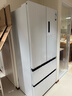 美的（Midea）M60系列520純平全嵌法式多門(mén)四開(kāi)門(mén)家用冰箱超薄雙系統循環(huán)大容量制冰BCD-520WUFPZM(E)白國家補貼 曬單實(shí)拍圖