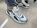 熱血喬丹男鞋斷碼秋冬皮面透氣運動(dòng)鞋2025新款百搭跑步鞋防水休閑旅游鞋子 QD331白色【皮面款】 41 曬單實(shí)拍圖