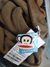 大嘴猴（paul frank）外套男士春秋季潮流雙面絨連帽夾克男搖粒絨保暖男裝 卡其色 3XL 曬單實(shí)拍圖
