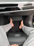 嘚飾適用于奧迪腳墊A6L A4L A5L Q3 Q5L Q7 A7 A8L真皮大包圍汽車(chē)腳墊 奧迪真皮+仿羊絨【黑色系】 奔馳專(zhuān)用 曬單實(shí)拍圖
