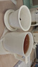 鈺銓龍門(mén) 羊脂玉瓷釉燒辦公杯 德化白瓷茶水分離泡茶杯大容量家用喝水茶杯 山川辦公杯（有內膽)460ml 曬單實(shí)拍圖
