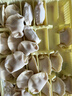 灣仔碼頭大白菜豬肉水餃1800g90只早餐食品速食面點(diǎn)生鮮速凍餃子 曬單實(shí)拍圖