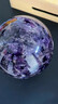 福光普照天然紫水晶球紫氣東來(lái)客廳擺件辦公室真紫晶紫色玻璃 【高透K9】紫色水晶球6cm【木質(zhì)底座】 曬單實(shí)拍圖