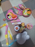 君楷咪露布丁喂食玩具果凍模型草莓便當拉面過(guò)家家兒童女孩生日禮物 【精美卡裝】喂食玩具四件套 曬單實(shí)拍圖