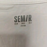 森馬（Semir）長(cháng)袖T恤男純棉2025春季打底上衣純色基礎百搭情侶款109925101201 曬單實(shí)拍圖