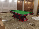 【送貨包安裝】毒牙臺(tái)球桌標(biāo)準(zhǔn)中式黑八大理石成人家用商用臺(tái)球桌 9尺 1.2鋼庫(kù)-高配升級(jí) 曬單實(shí)拍圖