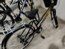 飛鴿（FLYING PIGEON）自行車(chē)成人通勤車(chē)自行車(chē)學(xué)生單車(chē)成人自行車(chē)通勤自行車(chē)城市公路車(chē) 豪華黑|6速+雙碟剎+實(shí)心胎+禮包 26寸|身高160-185cm 曬單實(shí)拍圖