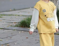 巴拉巴拉童裝男女童寶寶長(cháng)袖套裝兒童衣服2025秋裝假兩件套萌208325104208 曬單實(shí)拍圖