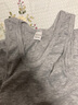 【工字透氣】夏季男士背心打底透氣工字背心男款休閑 灰色 3XL (135-150斤) 曬單實(shí)拍圖