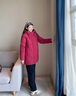 波司登（BOSIDENG）25新款羽絨服女短款連帽加厚90絨商場(chǎng)同款休閑百搭外套B250245122 醇酒紅|1856-趨勢推薦 M 165/92A 體重約120-140斤 曬單實(shí)拍圖