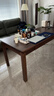 源氏木語(yǔ)實(shí)木書(shū)桌書(shū)房黑胡桃木辦公學(xué)習桌現代簡(jiǎn)約大尺寸工作臺1.8米桌 曬單實(shí)拍圖