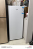 海爾（Haier）138升風(fēng)冷無(wú)霜立式小冰柜家用小型冷藏柜冷凍柜兩用 抽屜式冷柜商用小冰箱BD-138WGH90WF國家補貼 曬單實(shí)拍圖