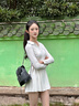 天使季節網(wǎng)球裙長(cháng)袖連衣裙女羽毛球裙運動(dòng)瑜伽裙棒球裙網(wǎng)球服長(cháng)裙 本白 S 曬單實(shí)拍圖