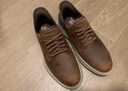 斯凱奇（Skechers）閃穿鞋男鞋秋季薄款休閑商務鞋軟底一腳蹬德比鞋舒適上班鞋205046 曬單實拍圖