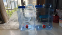 拜杰水桶 純凈水桶食品級水桶飲水桶礦泉水桶手提式桶裝水戶(hù)外水桶 曬單實(shí)拍圖