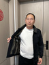 老爺車(chē)（LAOYECHE）中年爸爸裝雪尼爾夾克男士毛呢外套冬季新款加絨加厚保暖老人衣服 曬單實(shí)拍圖