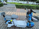 邦德富士達電動(dòng)自行車(chē)【國家補貼最后3天】酷邁48V12Ah續航45KM碟剎NFC TCS防滑大踏板大承重電瓶車(chē)云石灰調 曬單實(shí)拍圖