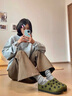 勃肯鞋女男鞋厚底增高一腳蹬小個(gè)子絕美秋新款外穿博肯鞋好看穆勒 黑色 37 曬單實(shí)拍圖