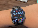 Apple/蘋果 Watch Ultra 3 智能手表蜂窩款49毫米黑色鈦金屬表殼黑色鈦金屬米蘭尼斯表帶L MF1U4CH/A 曬單實拍圖
