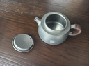 TILIVING（鈦立維）純鈦泡茶壺功夫茶具茶水分離沏茶壺配件320ml 曬單實(shí)拍圖