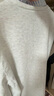 :CHOCOOLATEI.T襯衫領(lǐng)假兩件衛衣男秋季新款寬松長(cháng)袖Polo衫T恤潮 淺灰 2XL 曬單實(shí)拍圖