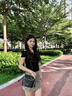 CinvaiKrose輕奢單肩包包女包2025新款斜挎包女士小手提水桶包生日禮物送女友 黑色【生日禮物可代寫(xiě)心意賀卡】 曬單實(shí)拍圖