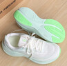 安踏安踏葉子6丨運動(dòng)鞋女鞋秋季輕便減震跑步鞋休閑鞋女 【葉子6】象牙白/淺曦綠-5 36.5 曬單實(shí)拍圖