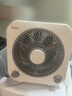 美的（Midea）電風(fēng)扇 臺扇鴻運扇家用五葉臺式迷你小風(fēng)扇宿舍臥室節能桌面電扇轉頁(yè)扇 KYT20-25F 曬單實(shí)拍圖