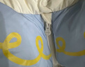 巴拉巴拉童裝嬰兒連體衣寶寶冬裝外出羽絨服服連帽鵝絨萌男童女童 奶白10501-白鵝絨 90 cm 曬單實(shí)拍圖