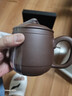 砂邑宜興原礦紫砂杯名家紫泥茶具全手工大容量水杯辦公室帶蓋泡茶杯子 尚品納瑞 500ml 曬單實(shí)拍圖
