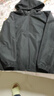 匹克（PEAK）防潑水運動(dòng)外套男戶(hù)外沖鋒軟殼防風(fēng)風(fēng)衣連帽單層夾克休閑上衣 【3001常規款A】黑色 3XL (190) 曬單實(shí)拍圖