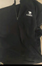 駱駝（CAMEL）薄絨長(cháng)袖T恤男跑步健身立領(lǐng)運動(dòng)上衣 J15CA9L3022 幻影黑 L 曬單實(shí)拍圖