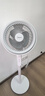 美的（Midea）空氣循環(huán)扇電風(fēng)扇家用搖頭臺式桌面兩用小電扇臥室低噪臺扇循環(huán)扇【25年全新升級】 【三種高度 臺立兩用】24TS 曬單實(shí)拍圖